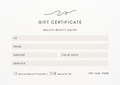 Gift Certificate