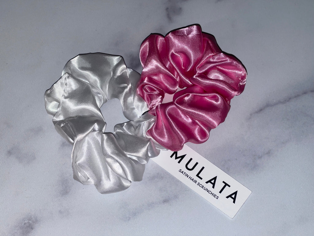Satin Hair Scrunchies