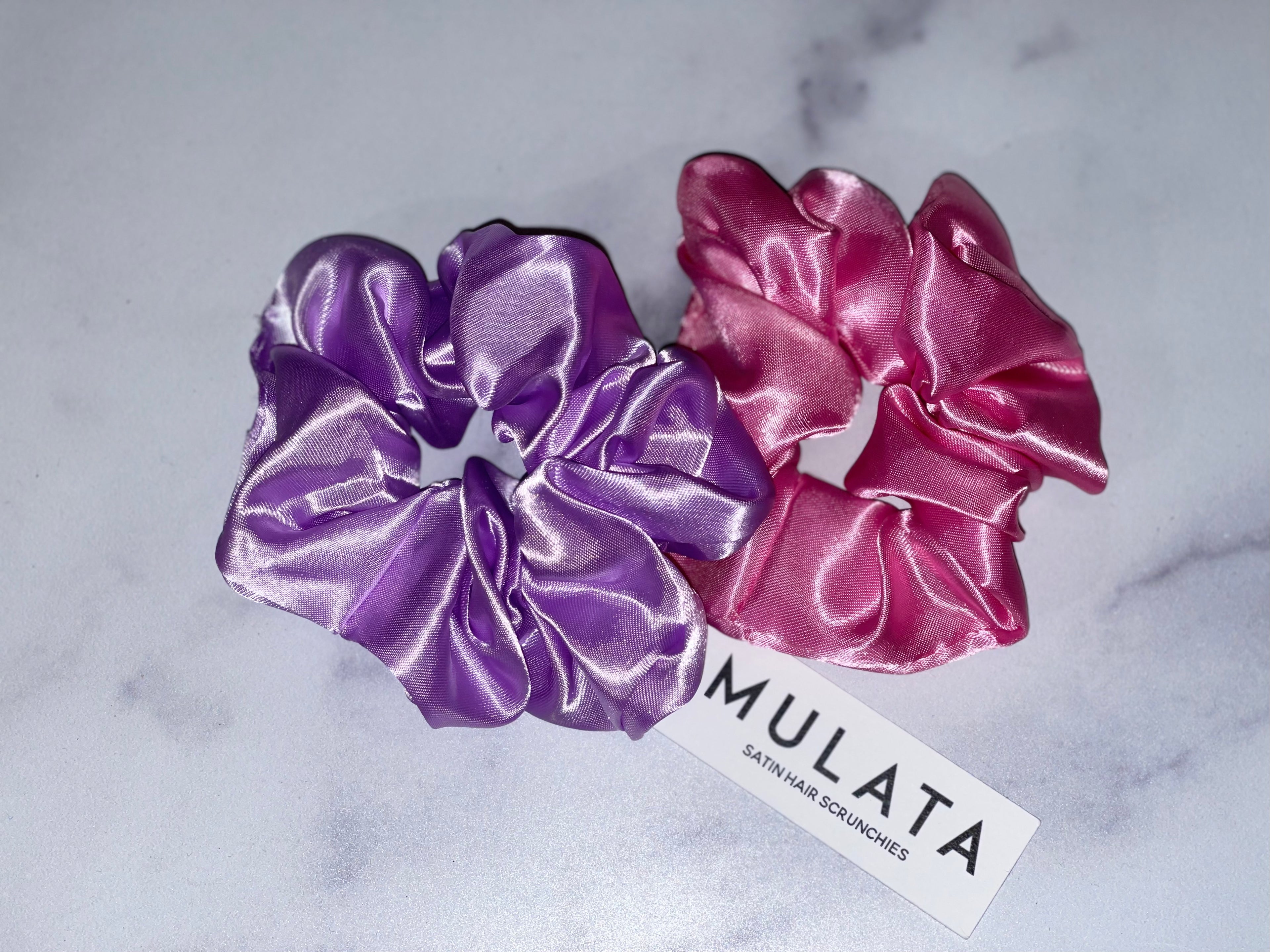 Satin Hair Scrunchies