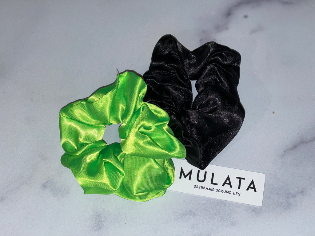 Satin Hair Scrunchies