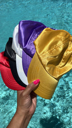Curly Satin Cap 🧢