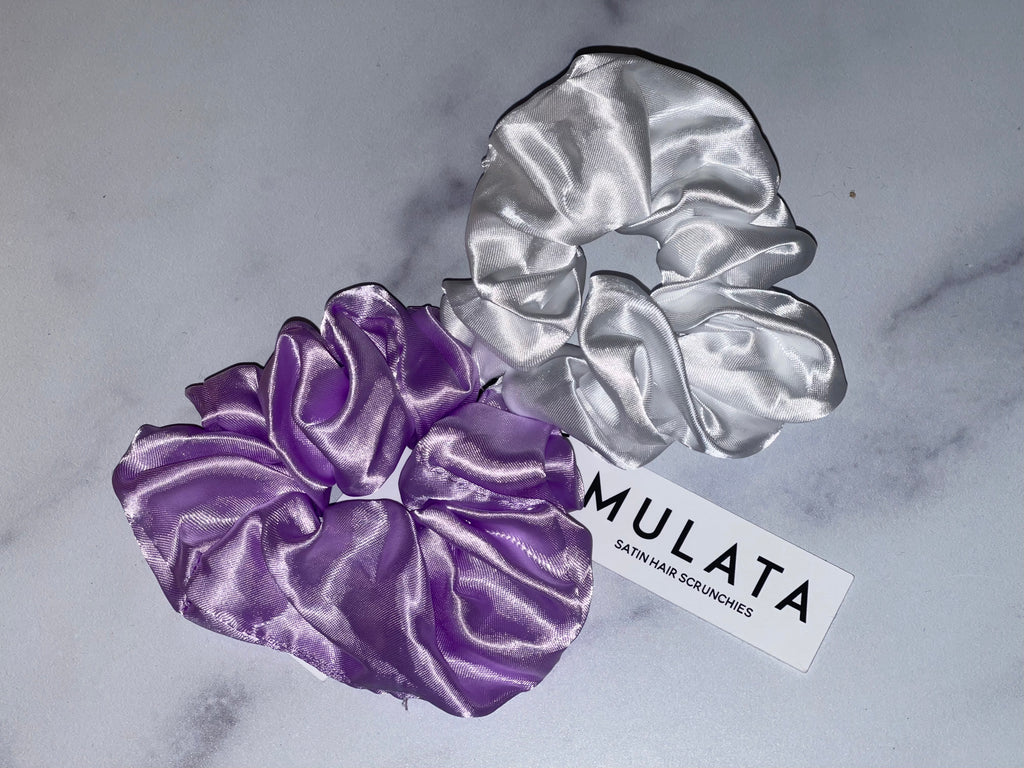 Satin Hair Scrunchies