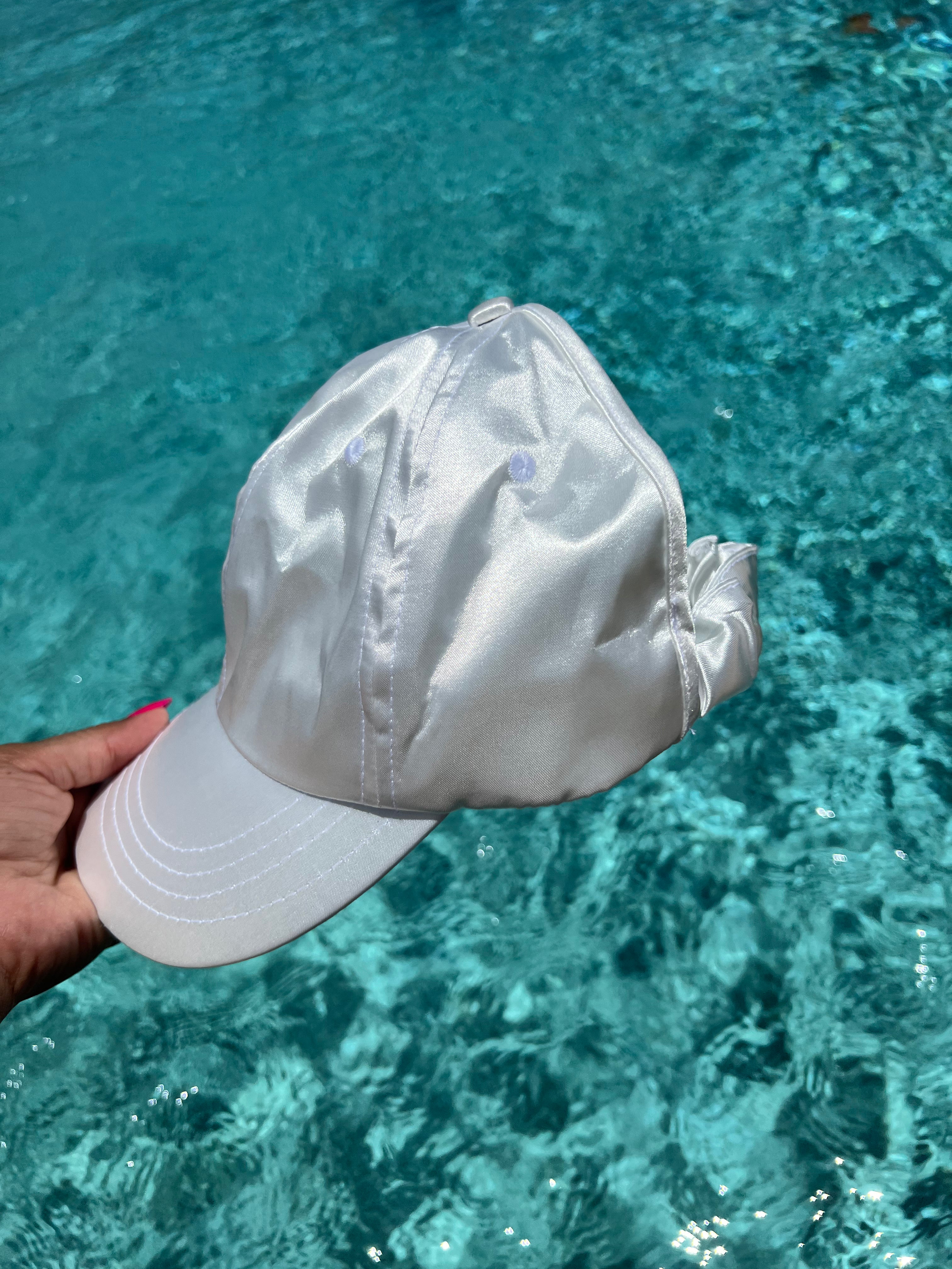 Curly Satin Cap 🧢